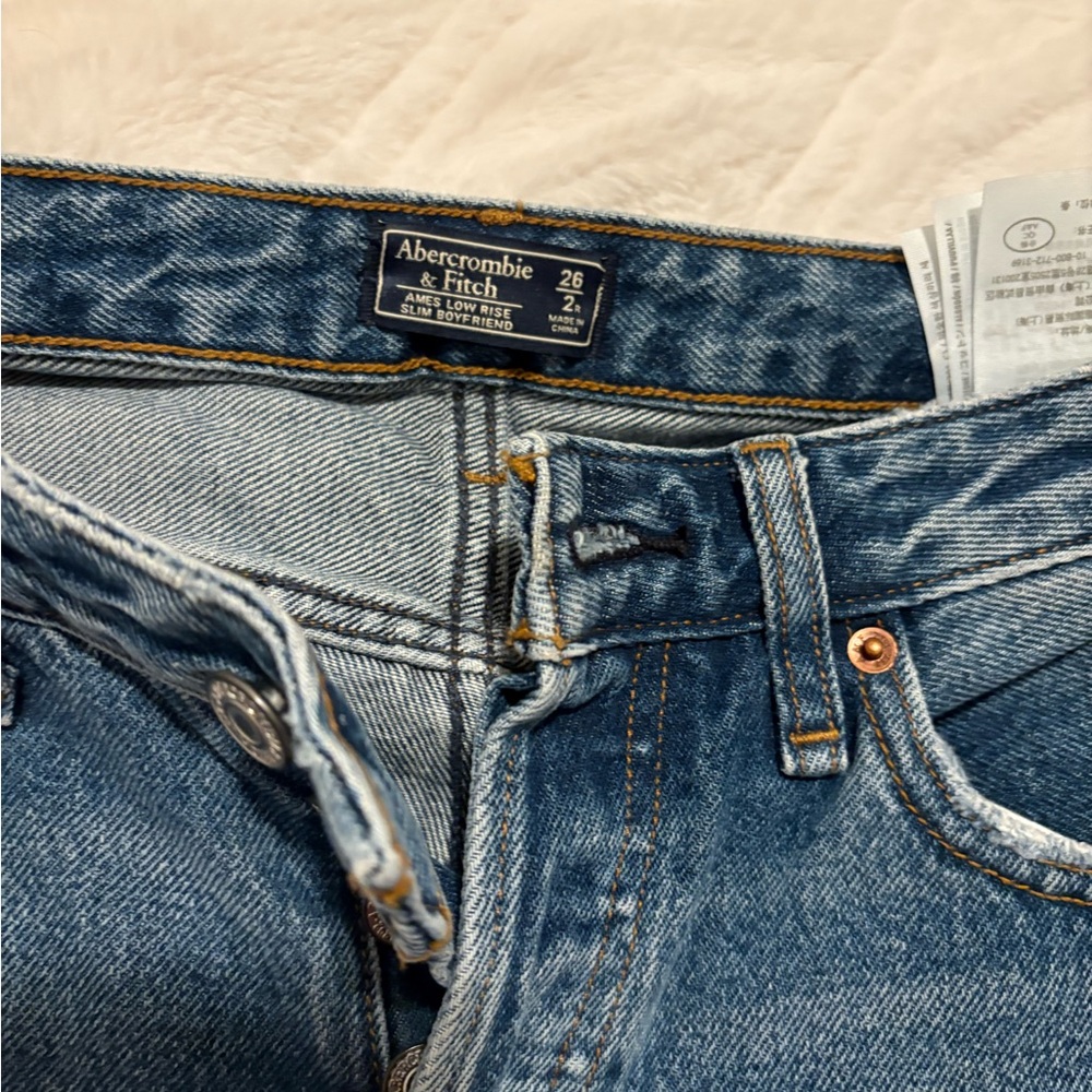 Abercrombie & Fitch Light Blue Denim Jeans
